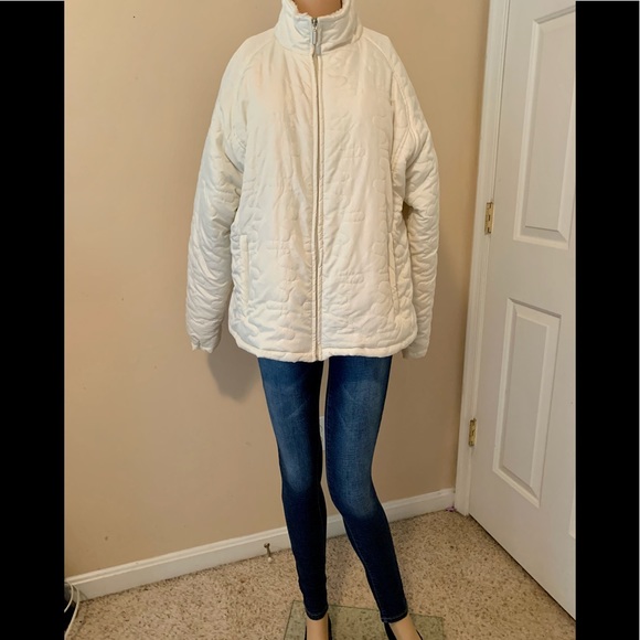Jane Ashley Jackets & Blazers - Jane Ashley Puffer Coat Cream Xl